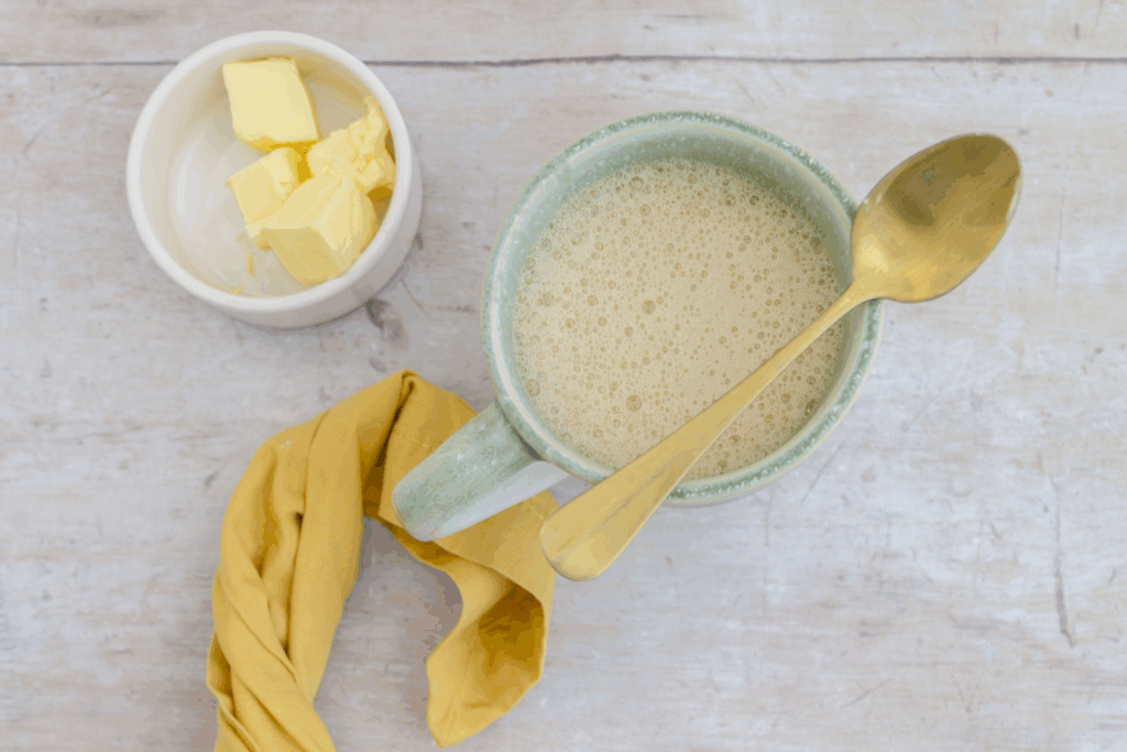 Keto Vanilla Butter Latte