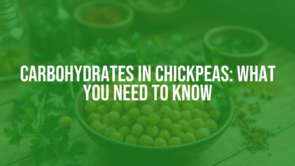 A bowl of golden-brown chickpeas on a wooden table, fresh herbs and spices nearby, warm natural lighting, healthy food theme, realistic.