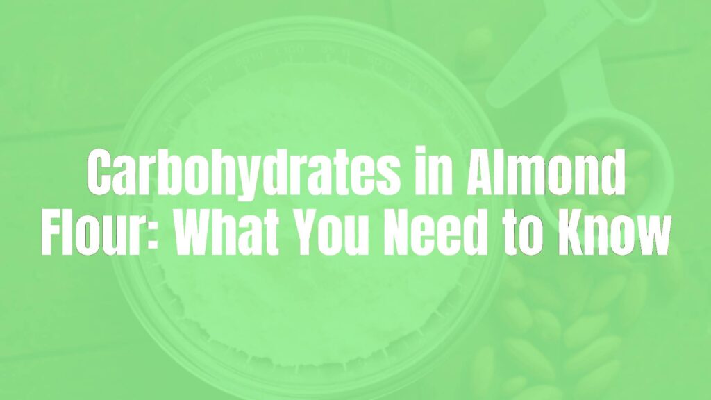 A bowl of almond flour with measuring cups, fresh almonds nearby, rustic table setting, warm lighting, realistic.