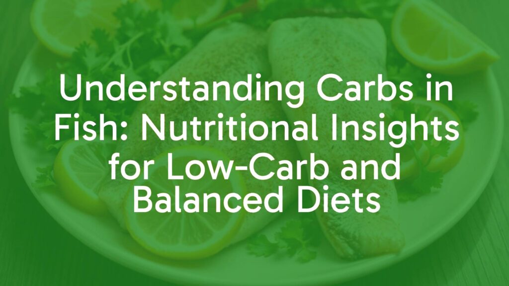 Fresh fish fillets on a plate with healthy greens and lemon slices, low-carb meal concept, realistic.