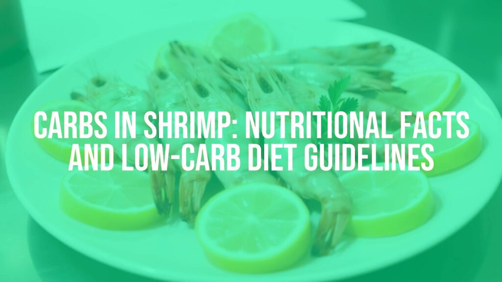 Fresh shrimp on a plate with lemon slices, low-carb diet theme, healthy and nutritious, clean presentation, soft lighting, realistic.